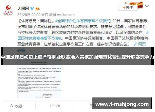 中国足球启动史上最严格职业联赛准入审核加强规范化管理提升联赛竞争力 中国足球启动史上最严格职业联赛准入审核加强规范化管理提升联赛竞争力